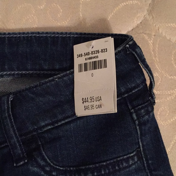 Juniors Hollister Jean shorts size 0. - Picture 3 of 5